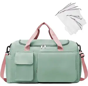 बड़ा विस्तार योग्य वीकेंडर कैरी-ऑन टोट महिला यात्रा डफ़ल बैग जिम वर्कआउट ओवरनाइट माँ अस्पताल बैग
