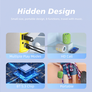 TG655 La mejor marca Tela <span class=keywords><strong>de</strong></span> alta calidad Buen sonido Reproductor <span class=keywords><strong>de</strong></span> música portátil para exteriores Altavoces inalámbricos TWS BT inteligentes para el hogar - Product Image 5