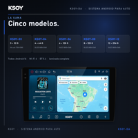 Radio tactile Android 16, Mise en miroir sans fil de l'écran, Protection d'écran préinstallée pour les projets OEM et ODM