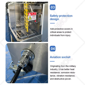 ماكينة أوتوماتيكية صغيرة لتغليف مسحوق السكر والشاي ومسحوق السكر والحبيبات والمكسرات وأكياس الأرز والتوابل والطعام والتمور والفول السوداني والتمر العمودي - Product Image 5