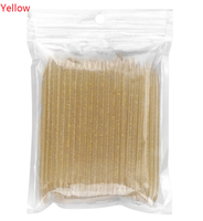 100 pièces ongles cuticule poussoir cristal pointe ongles fleur bâton perceuse tige Double extrémités réutilisables manucure peau morte dissolvant ongles outils