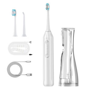 <span class=keywords><strong>Cepillo</strong></span> de dientes eléctrico 3 en 1, 4 modos, cuidado bucal, juego de chorro de agua <span class=keywords><strong>Dental</strong></span>, <span class=keywords><strong>cepillo</strong></span>, hilo <span class=keywords><strong>dental</strong></span> y limpieza, todo en uno - Product Image 5