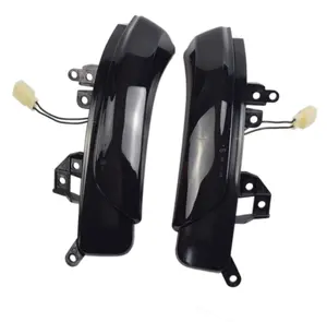 Smoked LED Dynamic Sequential Side Mirror led Indicators Light for Toyota PRIUS ZVW30 CAMRY WISH MARK CROWN AVALON