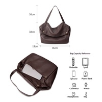 Nouveau Sac Fourre-tout Grande Capacité en Cuir Véritable à Fermeture Éclair Style Européen et Américain pour Femme – Collection Été 2026