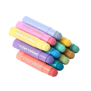 Лидер продаж, лучшее качество, 12 видов цветов базовые металлические неоновые цветные карандаши для рисования, нетоксичные эластичные карандаши, набор для детского творчества