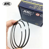 Segment de piston ATC 1TR pour moteur Toyota 4 cylindres. Diamètre du cylindre : 86 mm, joint d'étanchéité 13011-75100 35960