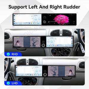 Autoradio multimédia GPS Navi sans fil CarPlay avec écran double 12,3 pouces Android pour Peugeot <span class=keywords><strong>206</strong></span> 2002-2010, unité principale radio DSP - Product Image 5