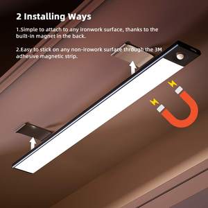 اللاسلكية led تحت مجلس الوزراء خزانة أضواء مع استشعار خزانة إضاءة الخزانة مستشعر الحركة الداخلي ضوء بار - Product Image 3