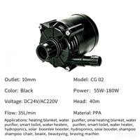 Pompe à eau intelligente mini CG02 à moteur CC centrifuge pour évier de cuisine, vente directe usine, OEM ODM du Guangdong