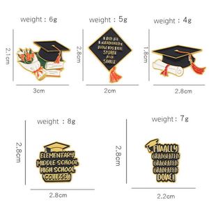 Graduation Lapel Pins Hard Enamel Custom Logo Medical Crown Creative Pop-Enamel Badge Lapel Pin - Product Image 5