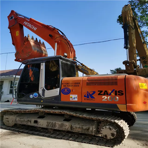 Used <b>Excavator</b> Hitachi ZX/Zaxis 200 ZX200 20Ton Secondhand <b>Excavators</b> <b>Machine</b> Large Digger Japan Original Core Engine Pump Motor - Product Image 6