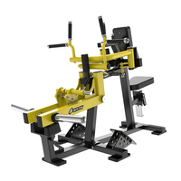 Máquina de remo sentado profesional comercial Brtw, equipo de gimnasio para entrenamiento de fuerza, estructura de acero de alta resistencia