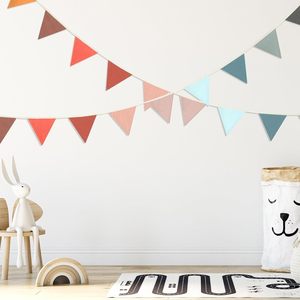 Welcome Pennant Triangle <strong>Bunting</strong> Flag <strong>Nursery</strong> Garland Triangle <strong>Bunting</strong> Flags Playroom Wall Decor Banner for <strong>Nursery</strong> Baby Shower - Product Image 1