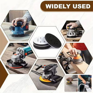 5 inch đệm miếng bọt biển Tùy chỉnh OEM xe cơ thể quỹ đạo Sander mềm giao diện miếng đệm 125mm móc vòng Pad - Product Image 3