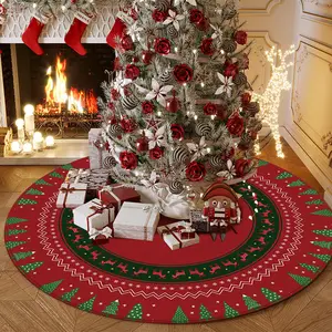 MU Weihnachts dekoration flauschigen Teppich Luxus boden moderne Teppiche Wohnzimmer kreative Runde unter dem Weihnachts baum Teppich