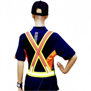 Gilet <span class=keywords><strong>de</strong></span> sécurité LED clignotant à double <span class=keywords><strong>fibre</strong></span> haute luminosité avec adapté aux activités commerciales: équipage <span class=keywords><strong>de</strong></span> concert, <span class=keywords><strong>conducteur</strong></span> <span class=keywords><strong>de</strong></span> parking - Product Image 6