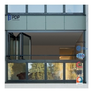 Haute qualité PDP aluminium porte pliante fenêtre pliante porte <span class=keywords><strong>accordéon</strong></span> accessoires cachés pour cuisine hôtel persienne horizontale - Product Image 2