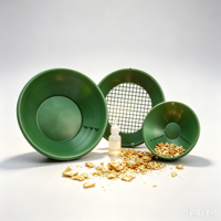 Kit de prospection aurifère God Pot : Accessoires de détection de métaux, Bac à or pour la collecte de trésors, Outil aurifère