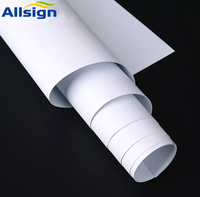 Rollo de Lona Flexible de PVC Ecológico, Impermeable, Brillante y Retroiluminado, de 1.02-3.2 Metros de Largo