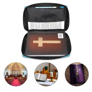Échantillon Gratuit Sac de Transport Personnalisé pour Livres Sac de Transport Portable pour Bible Étui de Bible Sac d'Église Housse de Bible en Polyester - Product Image 6