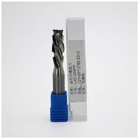 PCD CNC emboîtement routeur Bits polycristallin diamant fraises Z = 3 + 3 diamant PCD Compression spirale routeur Bit