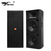 Enceintes passives SRX725 double 15 pouces avec système audio professionnel N38 Neo 1200W pleine fréquence pour concerts, tournées, grandes salles et arènes