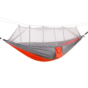 <span class=keywords><strong>Hamac</strong></span> en nylon parachute multifonctionnel léger et très vendu avec <span class=keywords><strong>moustiquaire</strong></span> pour le camping en plein air - Product Image 2