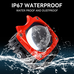 ไฟหน้ารถมอเตอร์ไซค์ LED ขนาด 3 นิ้ว 30W รุ่น MO-208 สำหรับจักรยาน มอเตอร์ไซค์ ATV รถบรรทุกทั่วไป - Product Image 3