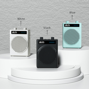 Máy khuếch đại giọng nói mini di động Saintlark ODM 12W với micro có dây, hỗ trợ <span class=keywords><strong>MP3</strong></span>, TF, AUX, USB - Product Image 2