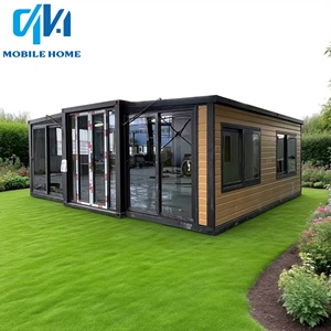 Standard locali 20Ft 40Ft prefabbricato espandibile casa contenitore per la <span class=keywords><strong>vendita</strong></span> prefabbricata Villa <span class=keywords><strong>di</strong></span> <span class=keywords><strong>lusso</strong></span> 2 camere da letto Mobile casa portatile - Product Image 1