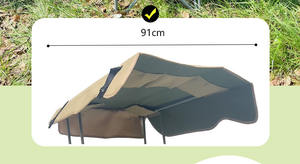 Silla de Playa Plegable Portátil con Toldo y Logotipo Personalizado para Niños y Adultos - Metal Resistente para Uso en Exteriores y Playa - Product Image 5