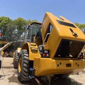 Used CAT966H 2022 Wheel Loader Cummins Engine 9 Ton Rated <b>Load</b> 75 KW Power Yellow Heavy Duty Construction Equipment - Product Image 5