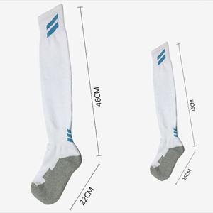 Sport Hosiery Men <b>Knee</b> <b>High</b> Athletic Socks Football Soccer Socks Men's Nylon Sports Socks - Product Image 6