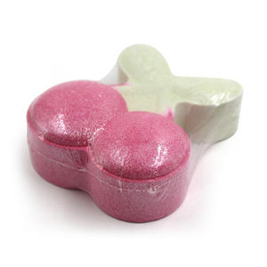 Bombes de bain moussantes colorées en forme de cerise, créatives, naturelles, faites à la main, à marque privée, très vendues - Product Image 5