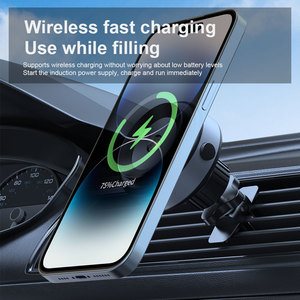 Suporte para Telefone de Carro com Ventosa de Novo Design, Carregamento Sem Fio, Produto em Alta, Montagem e Suporte de Adsorção a Vácuo - Product Image 4