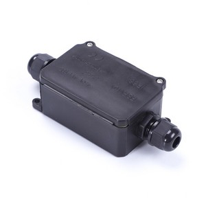 Boîte de jonction étanche IP68 à deux voies pour câbles électriques extérieurs, personnalisation de l'enclosure de bornes - Product Image 3