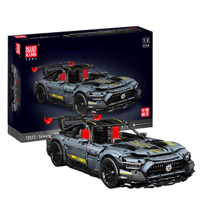 Tiktok Hot Sale Mould King 13123 1:8 Racing Car Model Building Block Toy MOC Sports Car Toy for Kid Education Gift