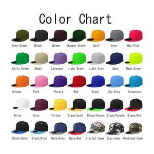 Gorra Deportiva Unisex de 6 Paneles con Visera Plana, 100% Algodón, para las Cuatro Estaciones - Product Image 2