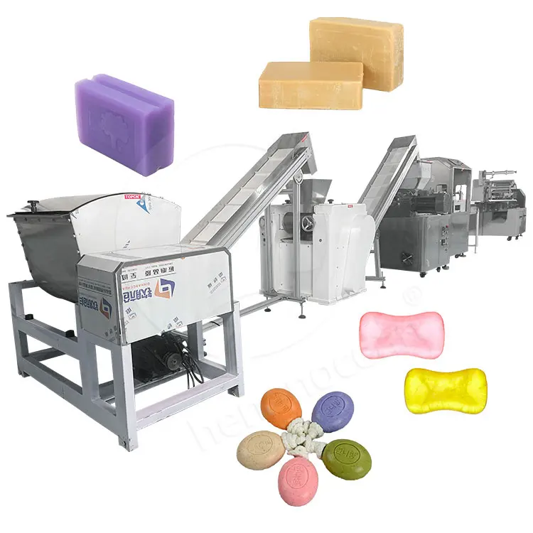 Macchina completamente automatica dell'oceano De Fabrication De Savon Bar saponette Make Machine piccola linea di produzione di sapone