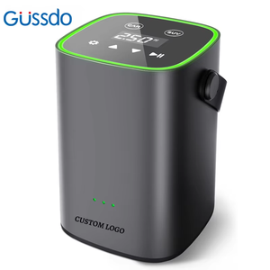 Điện mạnh mẽ kỹ thuật số hiển thị máy bơm không khí xe lốp Inflatable không khí kỹ thuật số Tire Inflator với đo áp suất - Product Image 1