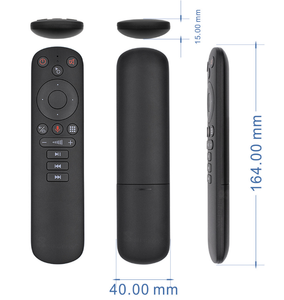 Akıllı 2.4G kablosuz ses girişi çok fonksiyonlu ABS malzeme hava fare mini klavye kablosuz - Product Image 6