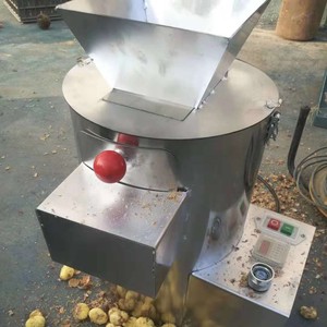 Petite machine à peler les châtaignes en acier inoxydable, équipement de traitement des noix automatique pour usage domestique et commercial - Product Image 1