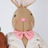 Cadeaux de Pâques Lapin rétractable Personnalisé 35cm Panier Lapin de Pâques Peluche de Pâques avec Jambes rétractables Lapin debout Jouets animaux