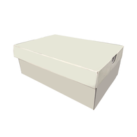 Boîte en carton personnalisée pour chaussures, boîte en carton imprimée en couleur, boîte d'expédition en papier kraft pour vêtements, grande boîte d'expédition en carton ondulé