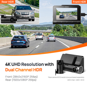 กล้องติดรถยนต์ <span class=keywords><strong>70mai</strong></span> รุ่น A810 Ultra HD 4K พร้อม GPS ในตัว ระบบ ADAS บันทึกอัตโนมัติ มุมมองกว้าง 150 องศา ตรวจจับความเคลื่อนไหว รองรับกล้องหลัง - Product Image 2