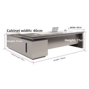 ضوء فاخر بسيط حديث مدرب طقم أثاث عصري راقِ متين لغرفة التنفيذ مكتب مدير الرئيس - Product Image 6