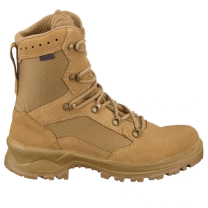 SFB26 711 <b>Black</b> Leather Tactical <b>Boots</b> Waterproof Lace-Up Outdoor Hiking Durable Rubber Outsole All Seasons - Product Image 6
