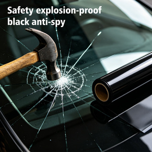 Película de Seguridad para Ventanas de Auto, Negra, de Alta Resistencia, 8mil de Grosor, Anti-Rotura, Bloqueo UV, Privacidad, a Prueba de Explosiones, Tinte para Vidrios de Auto - Product Image 6