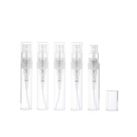 Flacons de parfum à brume fine de 2 ml, 3 ml, 5 ml, flacons d'essai, flacons de parfum stylo (plastique), flacons vides à clipser.