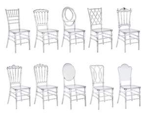 Sillas Chiavari Apilables de Acrílico Transparente, Sillas Chiavari de Resina Plástica para <span class=keywords><strong>Eventos</strong></span>, Banquetes, Comedores, <span class=keywords><strong>Alquiler</strong></span> de Sillas Económicas para Fiestas - Product Image 5